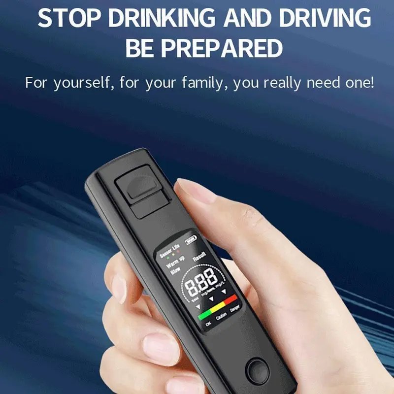 Testeur d'alcool portable de haute précision