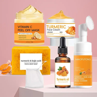 Kit de soins de la peau au curcuma