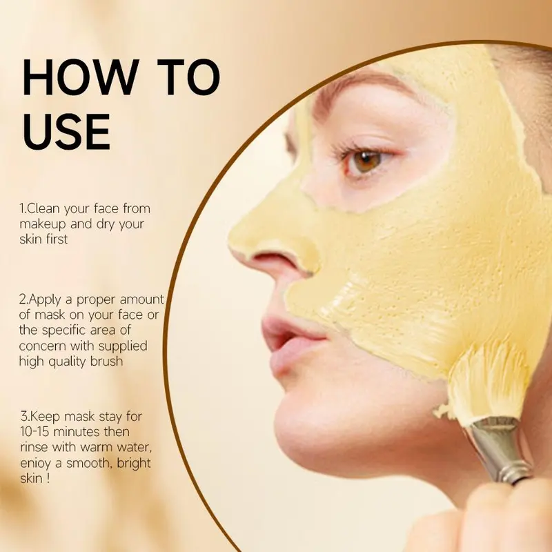 Kit de soins de la peau au curcuma