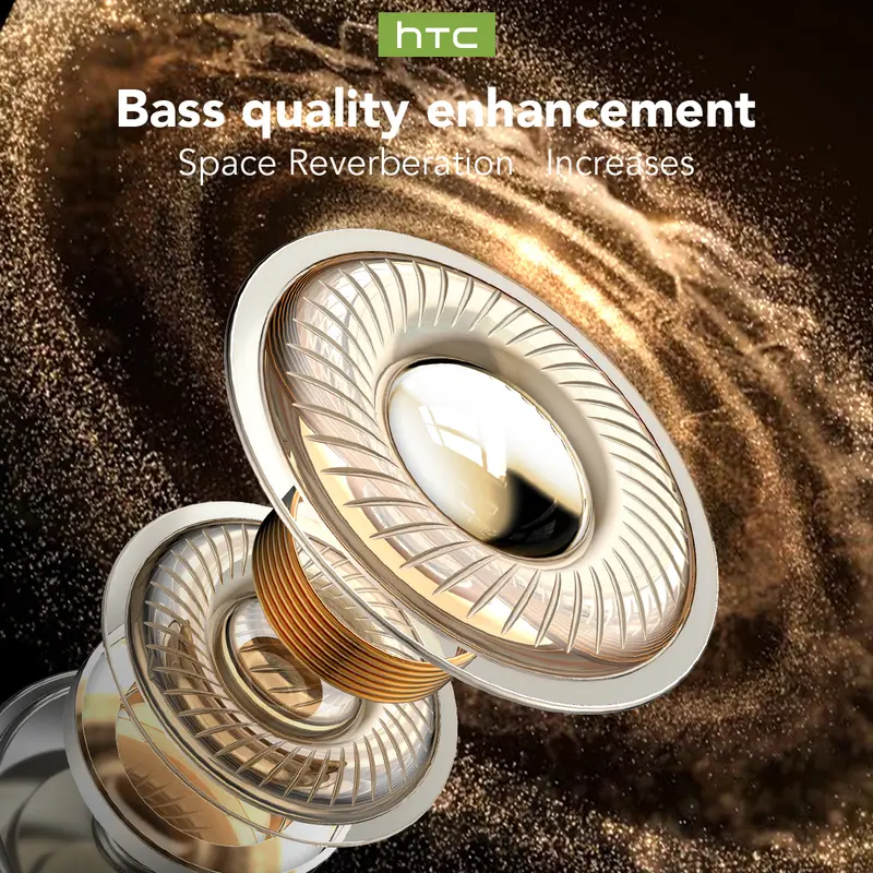 HTC NE20 OWS - Traducteur IA instantané 134 langues - Écouteurs Bluetooth sans fil