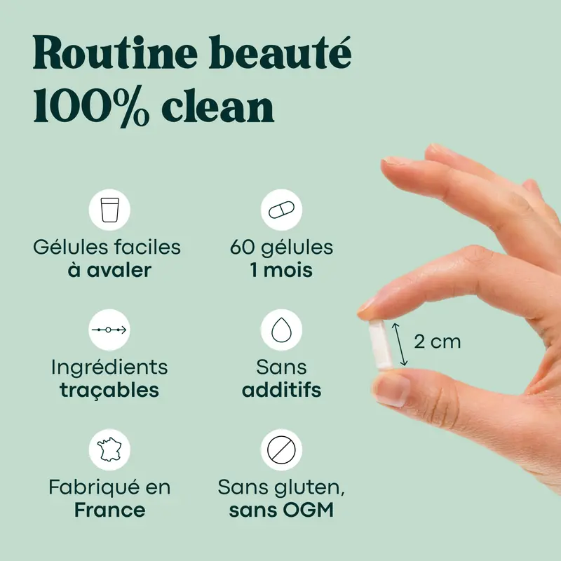 Collagène Marin avec Acide Hyaluronique - Hydratation de la Peau et Confort Articulaire - Cure de 1 mois - Essentials by Novoma