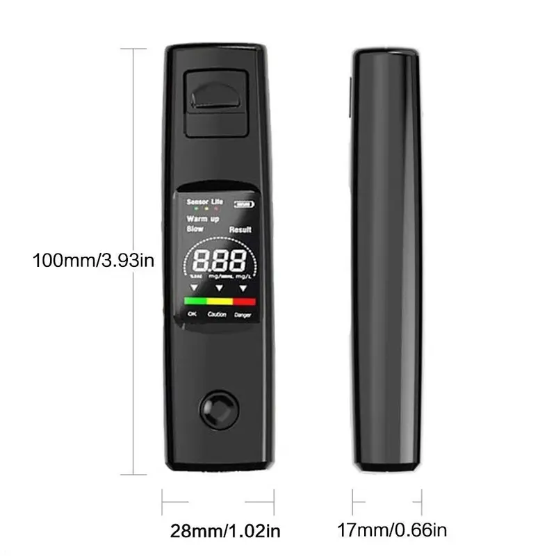 Testeur d'alcool portable de haute précision