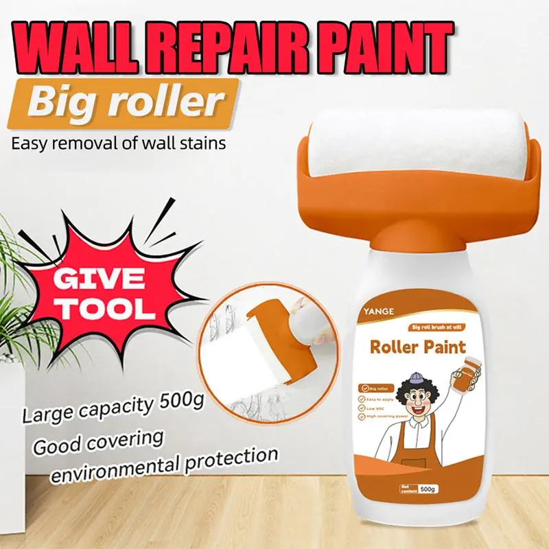 Roller Paint - Rouleau de peinture pour réparation de murs